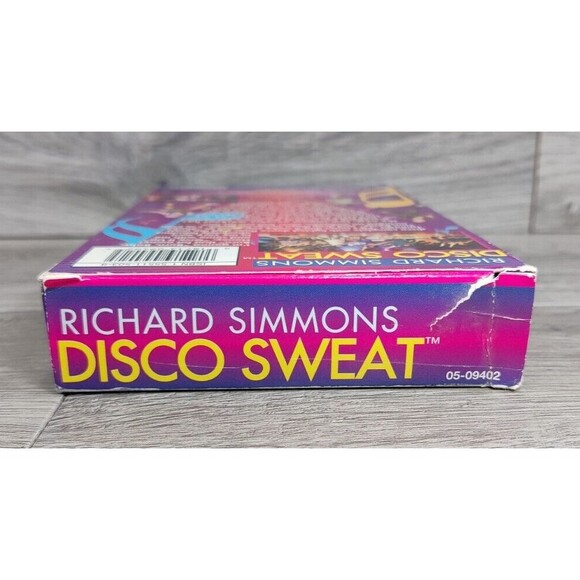 Vintage Richard Simmons - Disco Sweat - VHS-1990s-Video Cassette - Picture 7 of 7